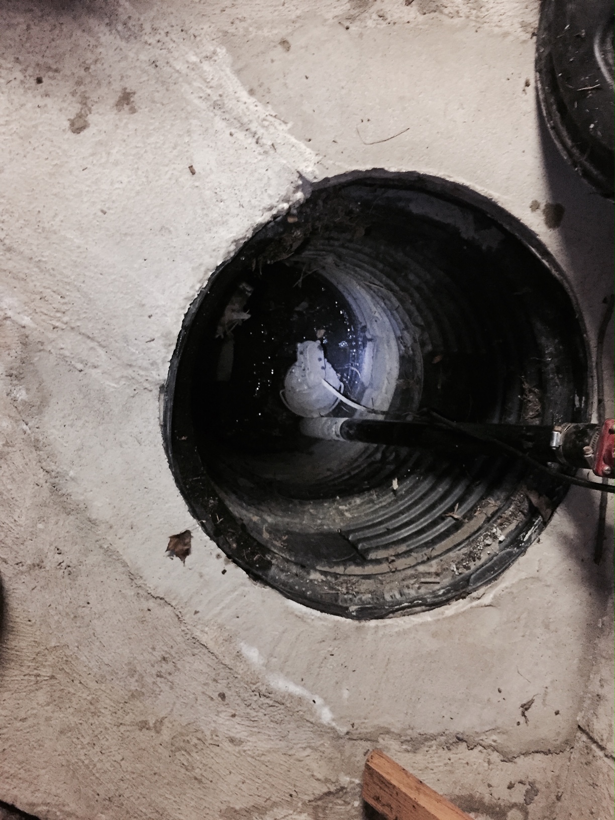 Plumbing renovation work